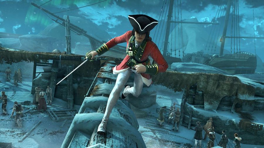 Видео из геймплея Assassins Creed 3